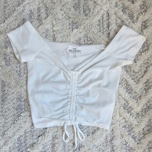 Hollister off-shoulder crop top